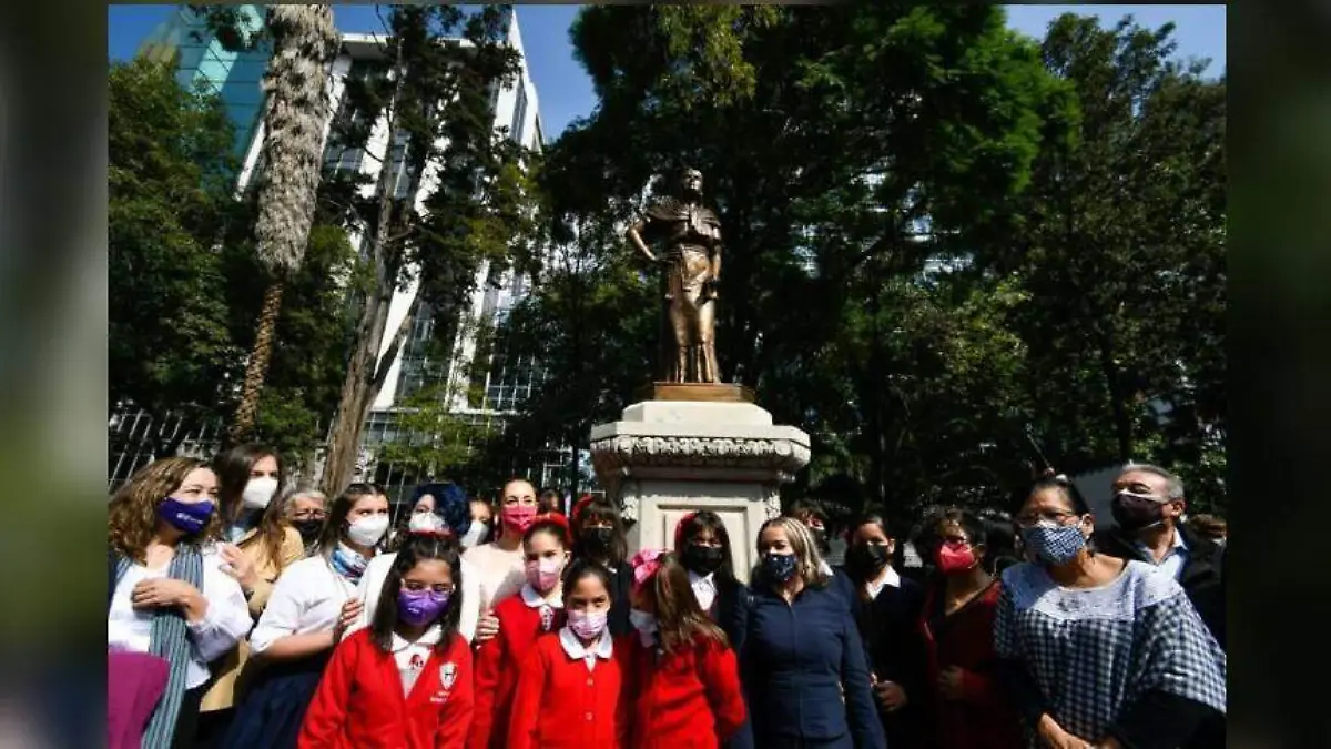 estatuas paseo de las heroinas CORTESIA GOB CDMX